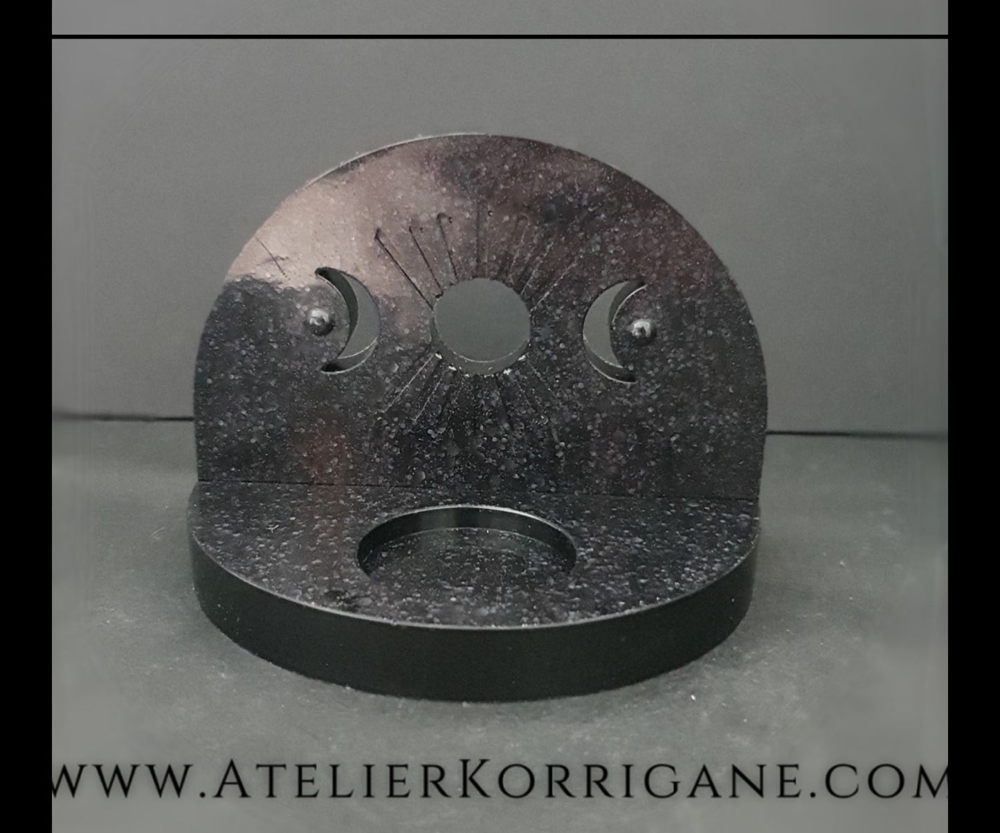 Bougeoir Triple Lune