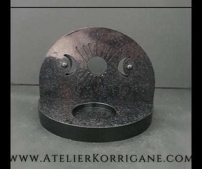 Bougeoir Triple Lune