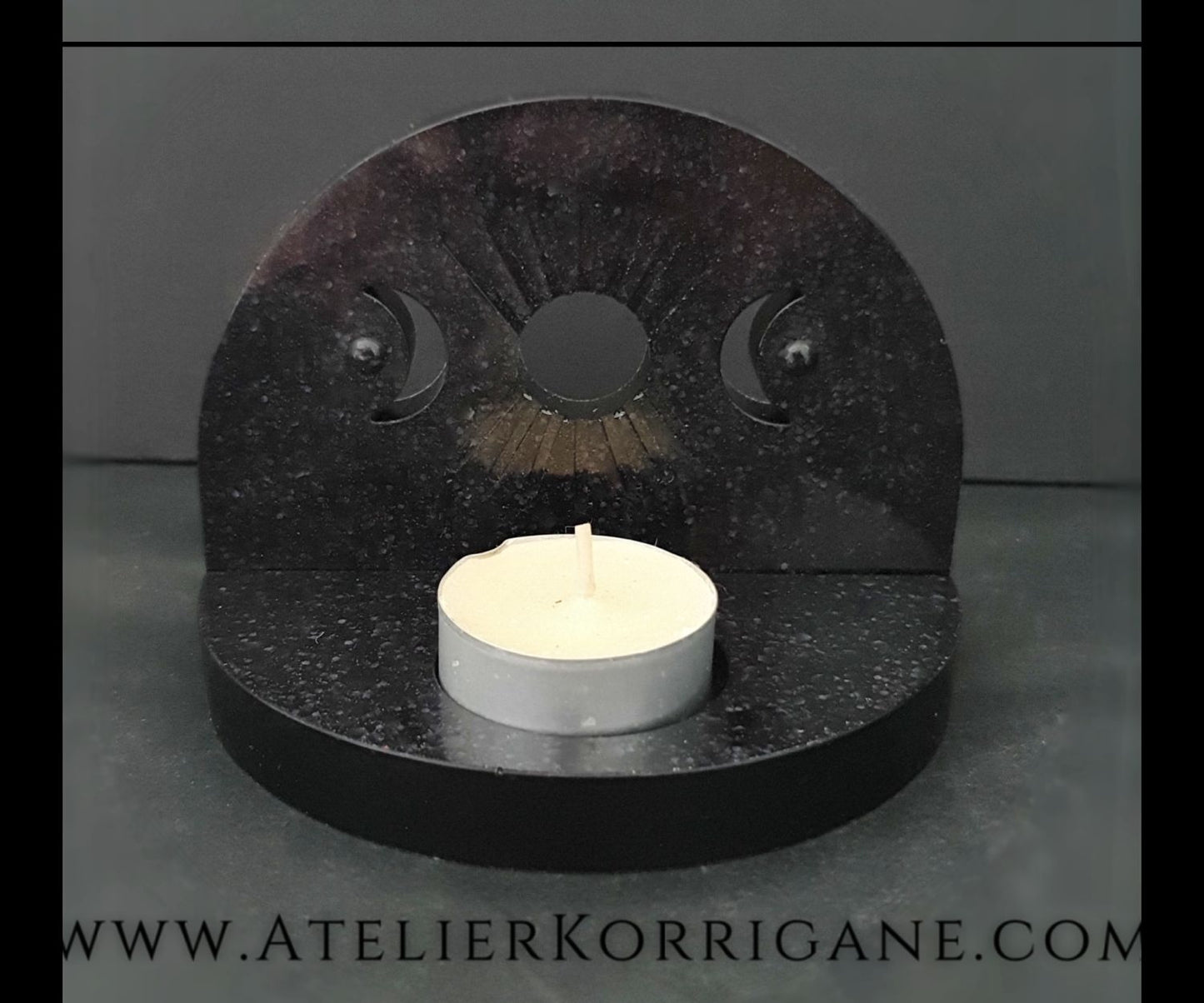 Bougeoir Triple Lune