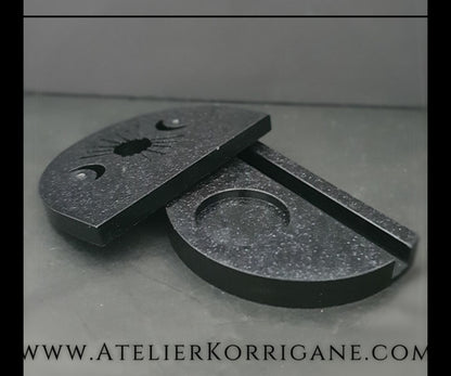 Bougeoir Triple Lune