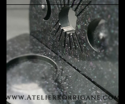 Bougeoir Triple Lune