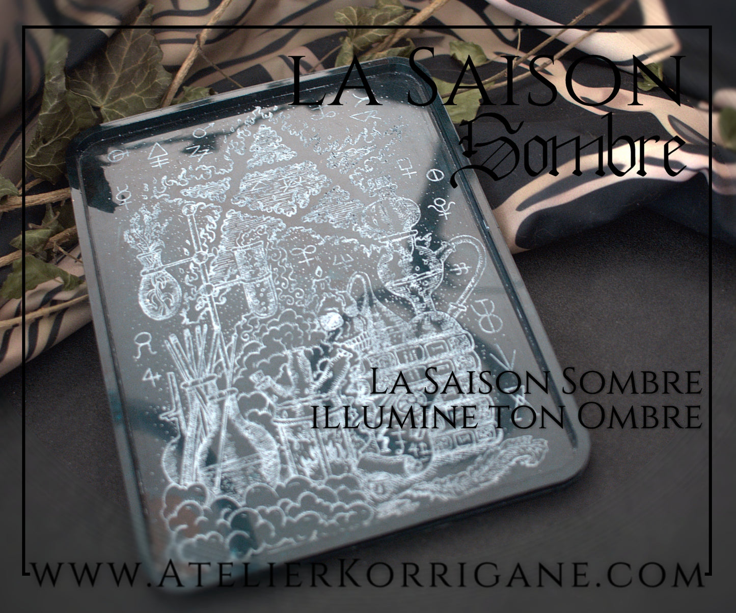 Plateau d'Autel Offrandes Witchcraft