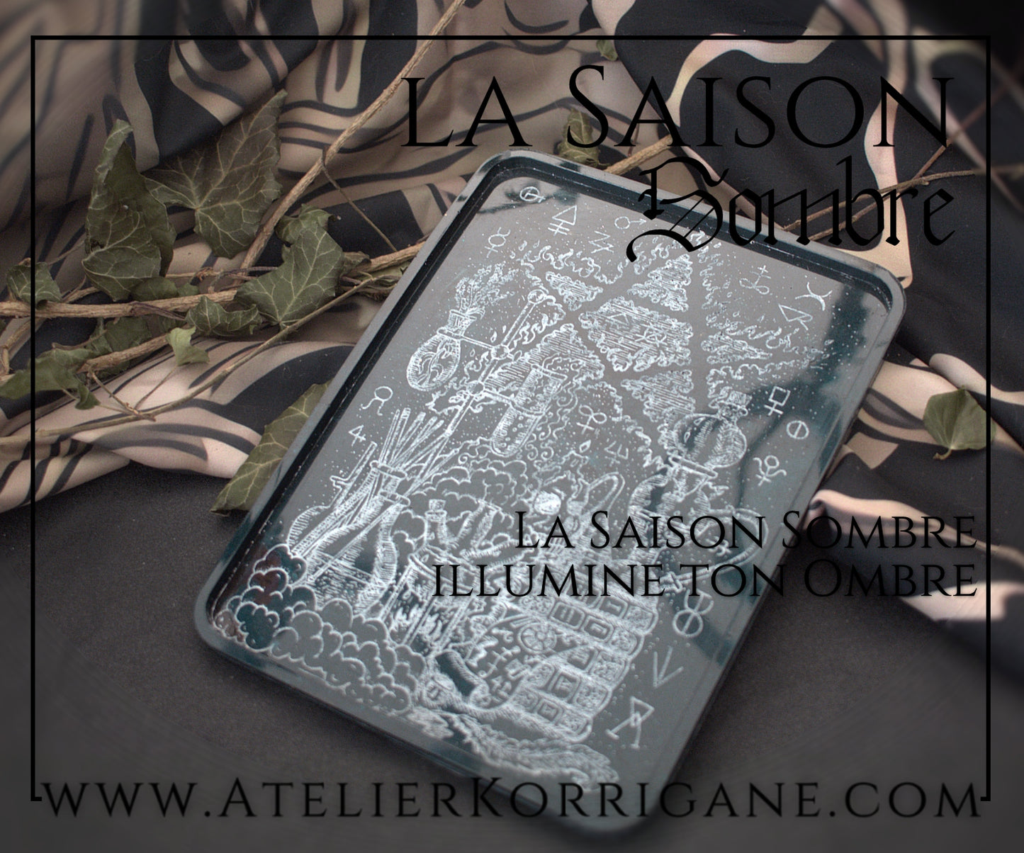 Plateau d'Autel Offrandes Witchcraft