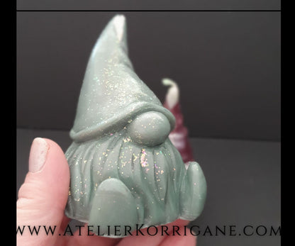 Lot de 2 Bougies Yule Gnomes de Yule