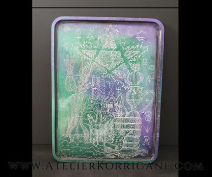 Plateau d'Autel Offrandes Witchcraft