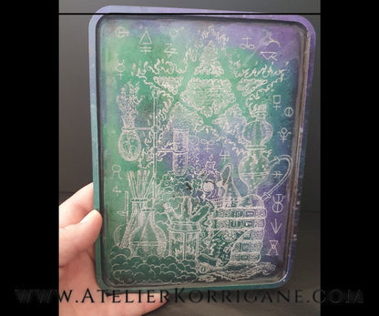 Plateau d'Autel Offrandes Witchcraft