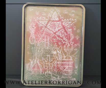 Plateau d'Autel Offrandes Witchcraft