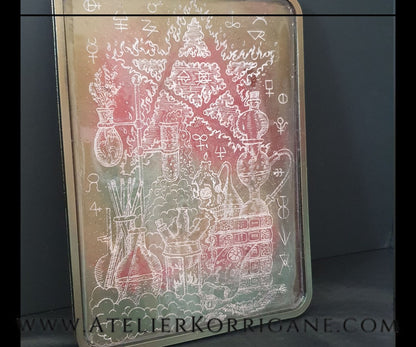 Plateau d'Autel Offrandes Witchcraft