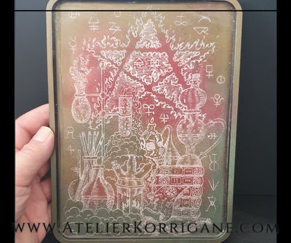 Plateau d'Autel Offrandes Witchcraft