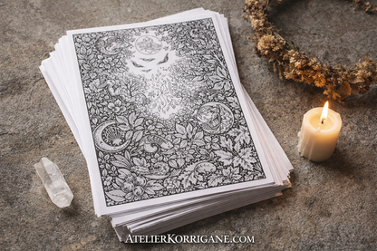 Cahier De Coloriage de Samhain