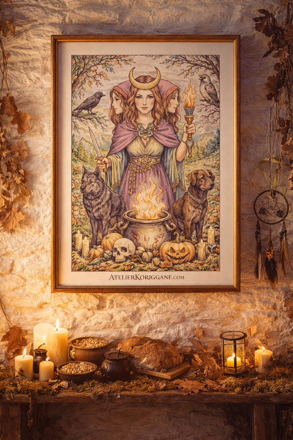 Cahier De Coloriage de Samhain