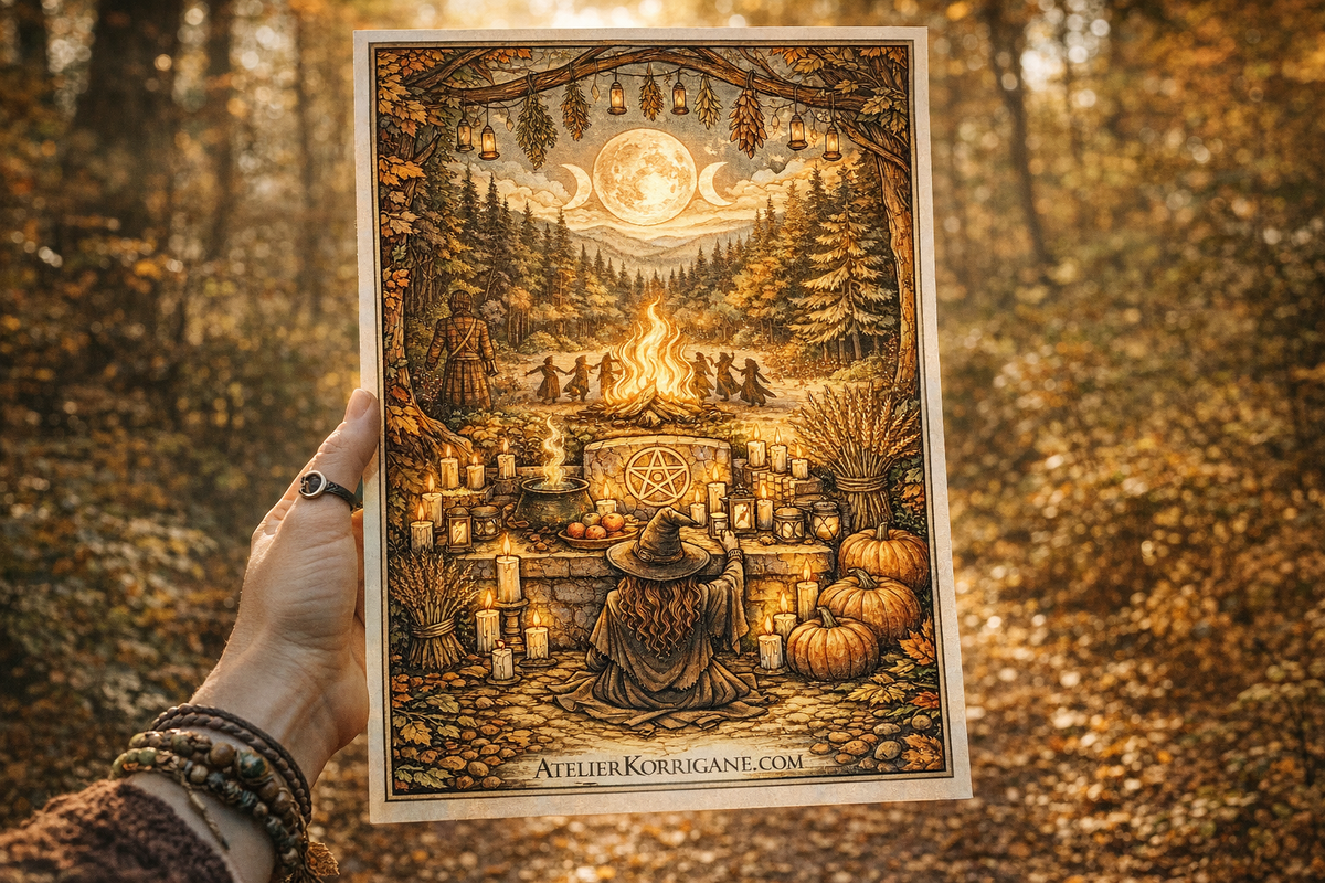 Cahier De Coloriage de Samhain