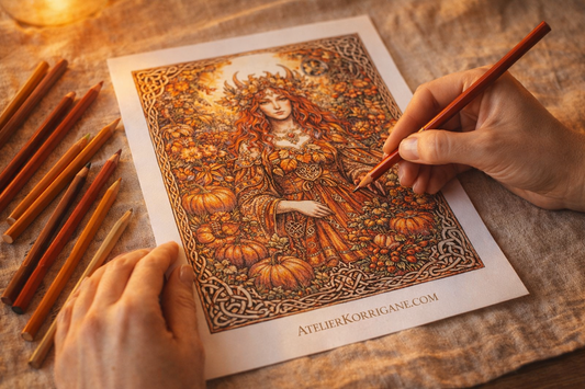 Cahier De Coloriage de Samhain