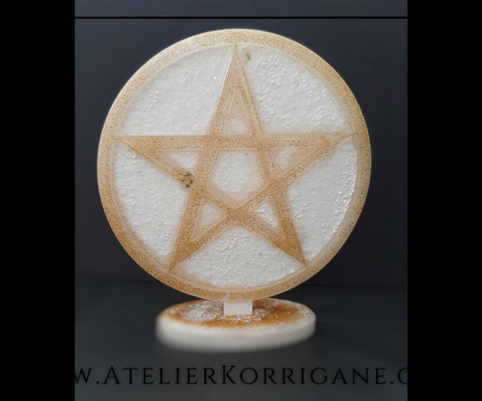 Décoration Totem Pentagramme