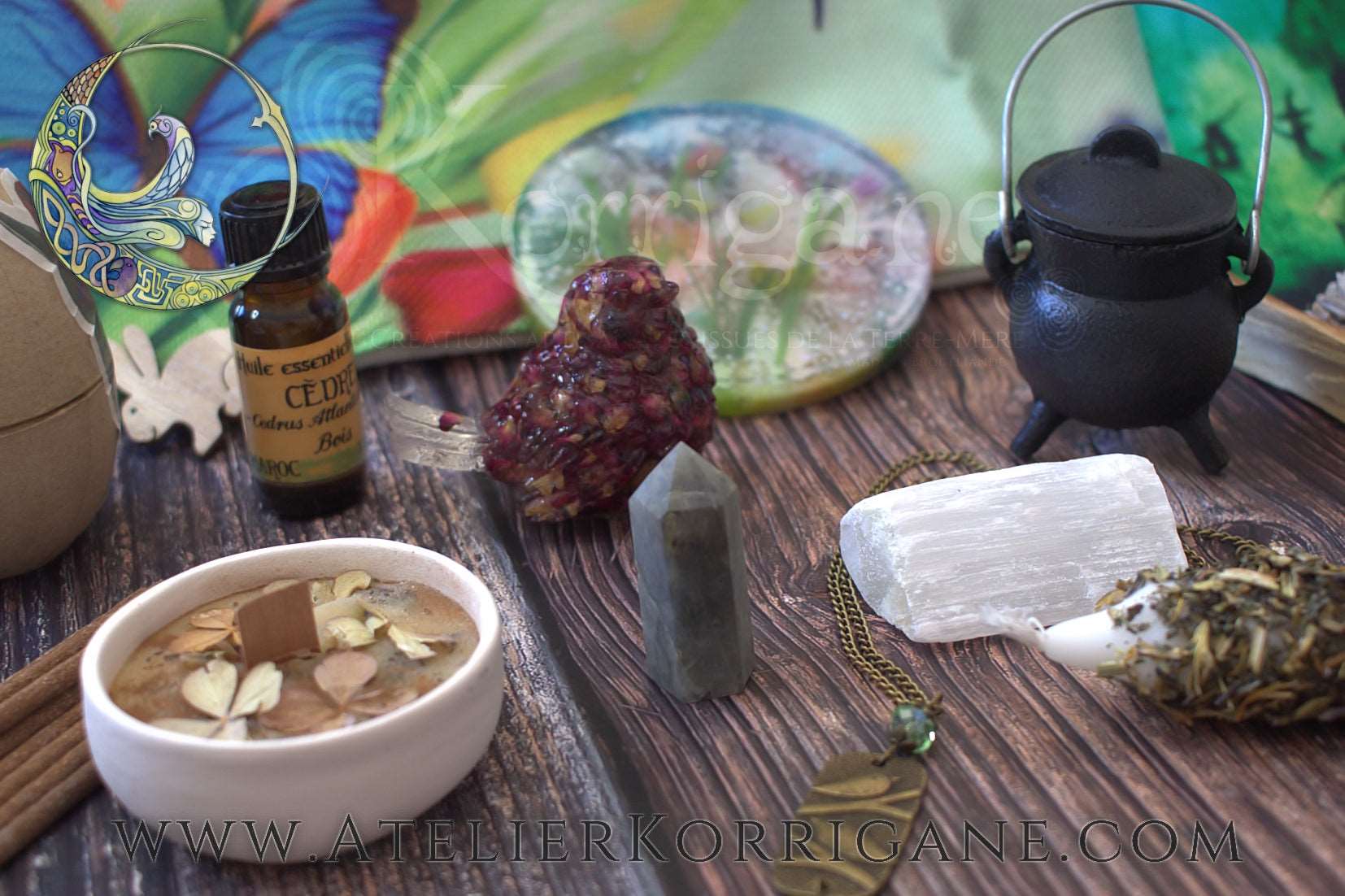 Abonnement annuel aux 8 box Païennes Korrigane