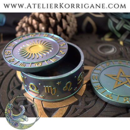 Boite astrologique Korrigane