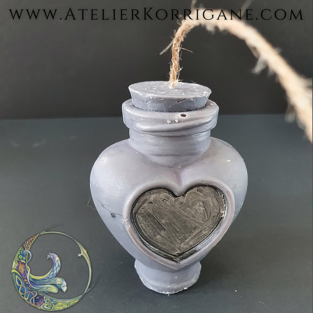 Bougie Filtre d'Amour en cire de soja bio Korrigane