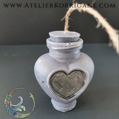 Bougie Filtre d'Amour en cire de soja bio Korrigane