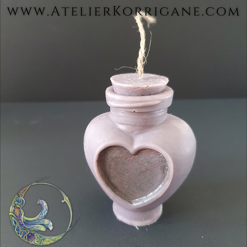 Bougie Filtre d'Amour en cire de soja bio Korrigane