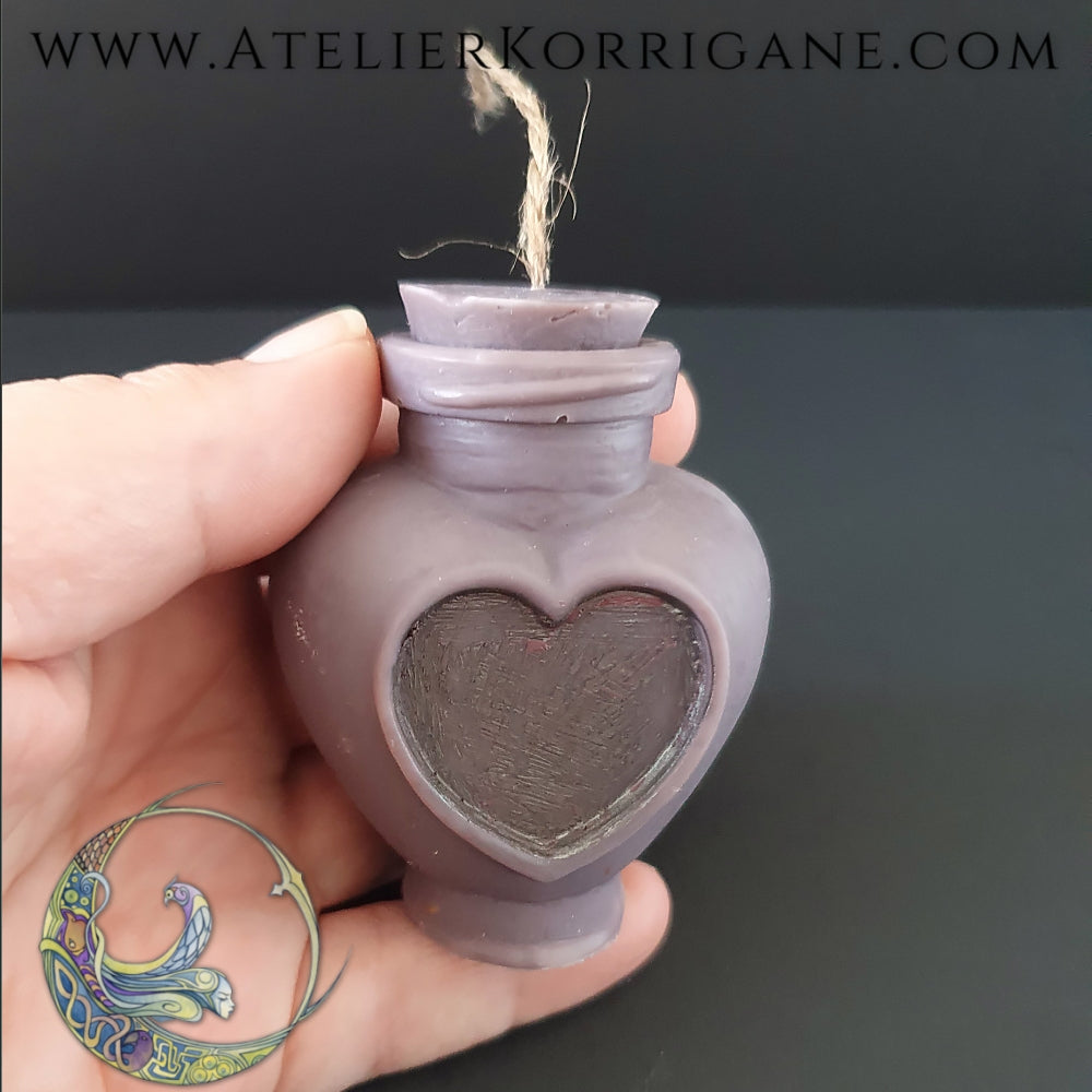 Bougie Filtre d'Amour en cire de soja bio Korrigane