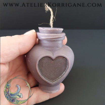 Bougie Filtre d'Amour en cire de soja bio Korrigane