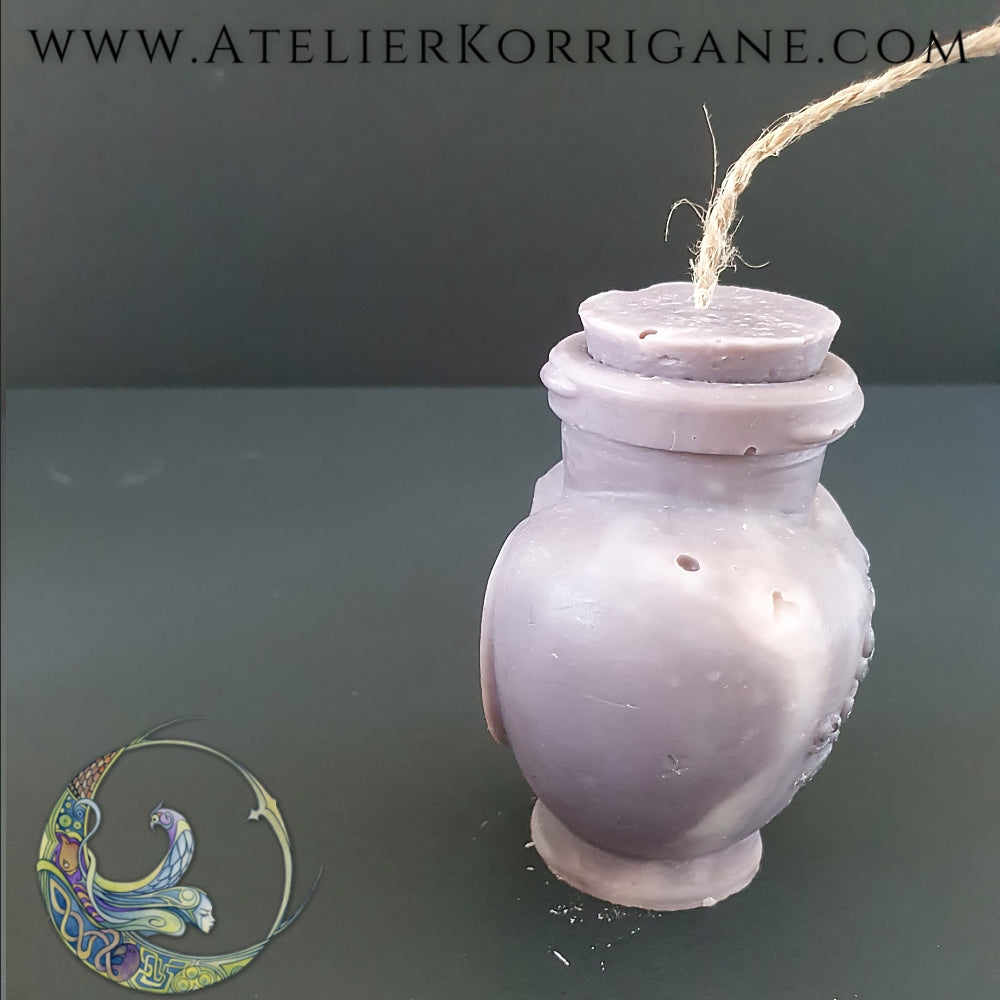 Bougie Filtre d'Amour en cire de soja bio Korrigane