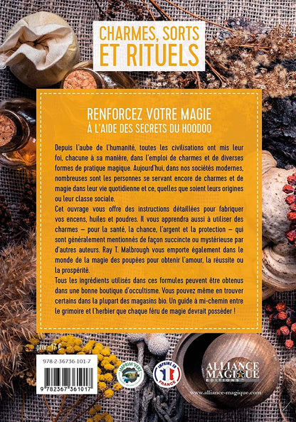 Livre : Charmes Sorts Et Rituels de Ray T. Malbrough Korrigane