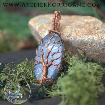 Collier Arbre de Vie en Jaspe Korrigane