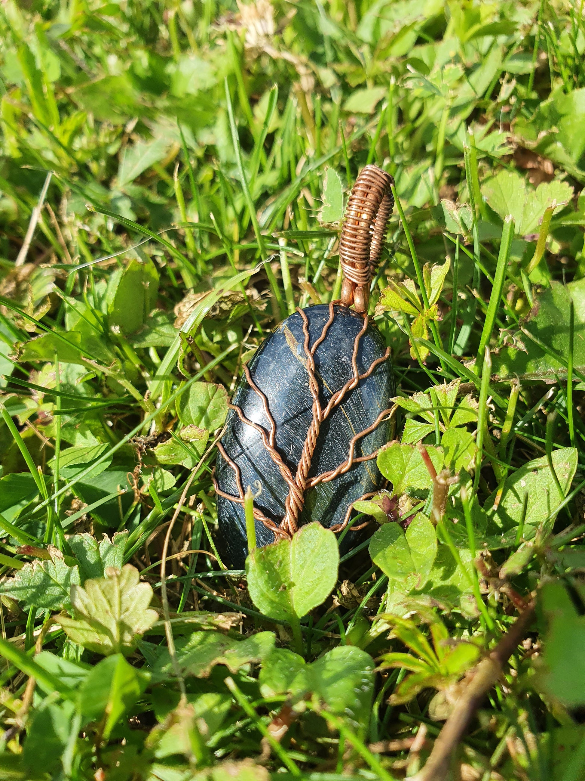 Collier Arbre de Vie en Jaspe Maligano Korrigane