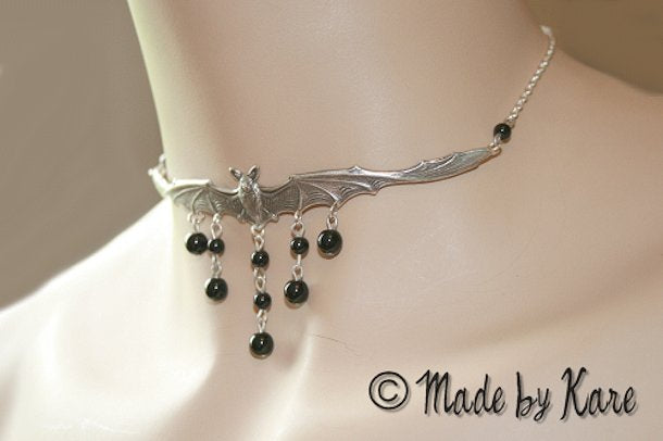 Collier Chauve-Souris ou Vampyre Korrigane