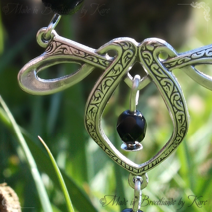 Collier Érin - Argent - Couleur des perles au choix Korrigane