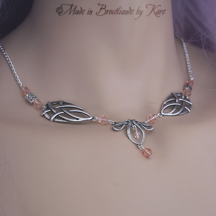 Collier Érin - Argent - Couleur des perles au choix Korrigane