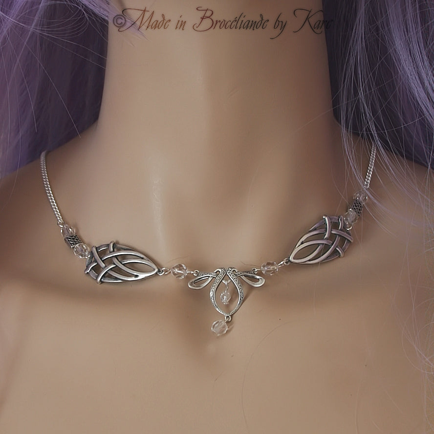 Collier Érin - Argent - Couleur des perles au choix Korrigane