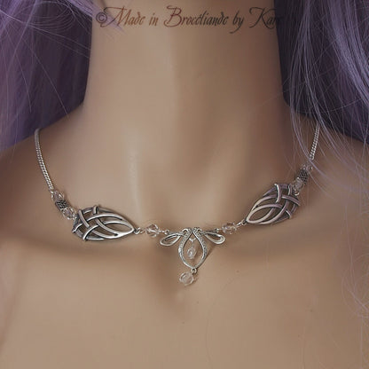 Collier Érin - Argent - Couleur des perles au choix Korrigane