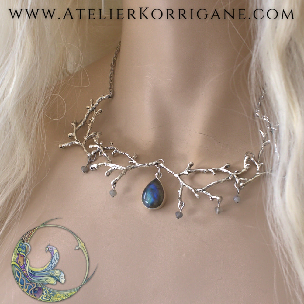 Collier La Foret de Chênes Labradorite Version 1 Korrigane