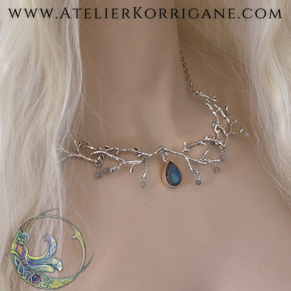 Collier La Foret de Chênes Labradorite Version 1 Korrigane