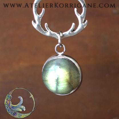 Collier Le Roi de la Forêt Labradorite Version 2 Korrigane