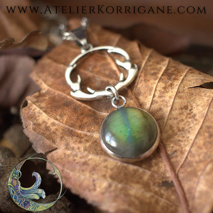 Collier Le Roi de la Forêt Labradorite Version 2 Korrigane