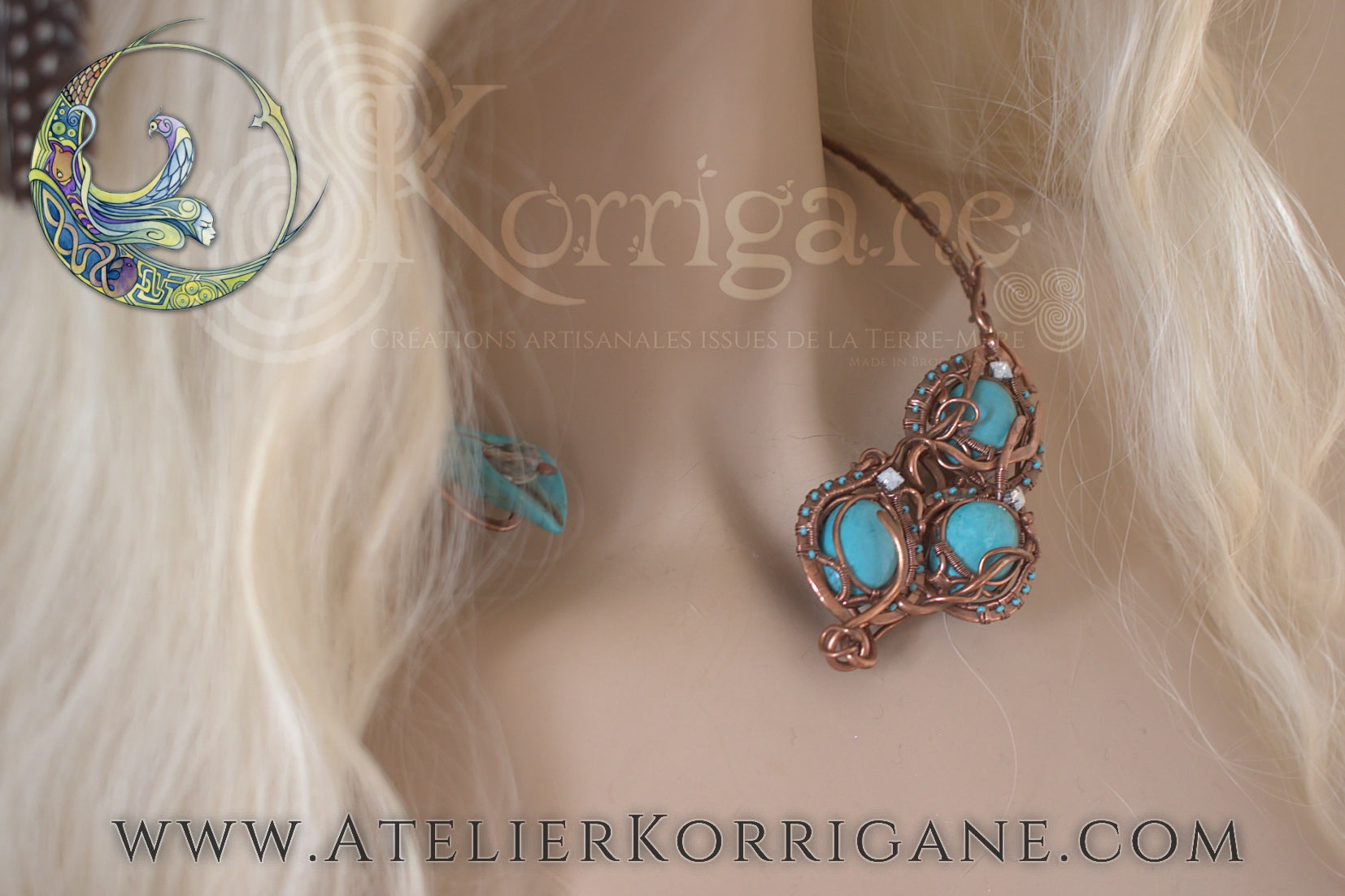 collier torque celtique femme