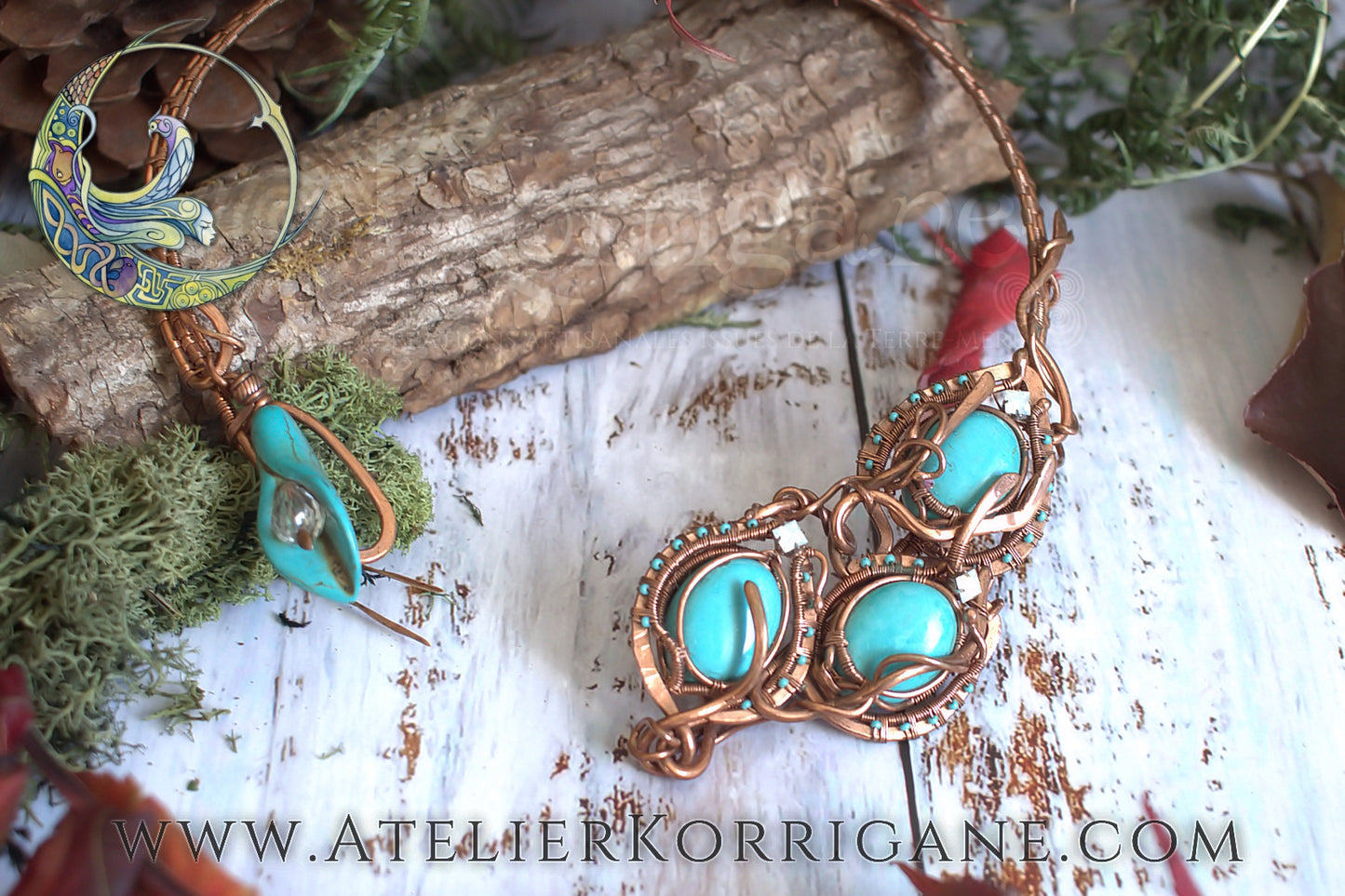 collier torque femme celtique