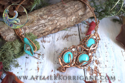 collier torque femme celtique