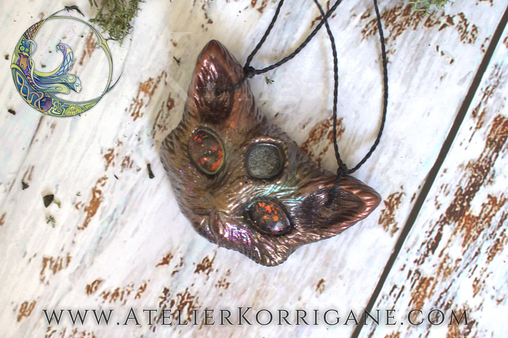 Pendentif Chat Messager - korrigane