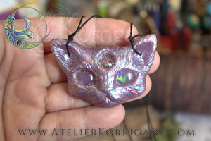 Pendentif Chat Messager - korrigane