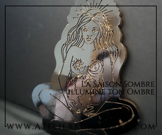 Plaque Déesse-Mère Gaia Korrigane