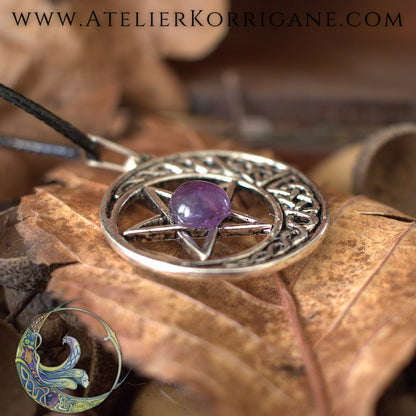 Pendentif pentagramme Korrigane
