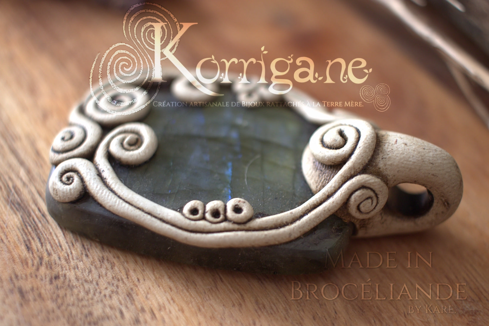 Pendentif en Labradorite - korrigane