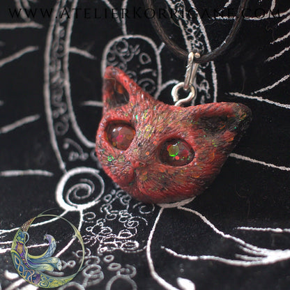 Pendentif Petit Chat Spécial Samhain Korrigane