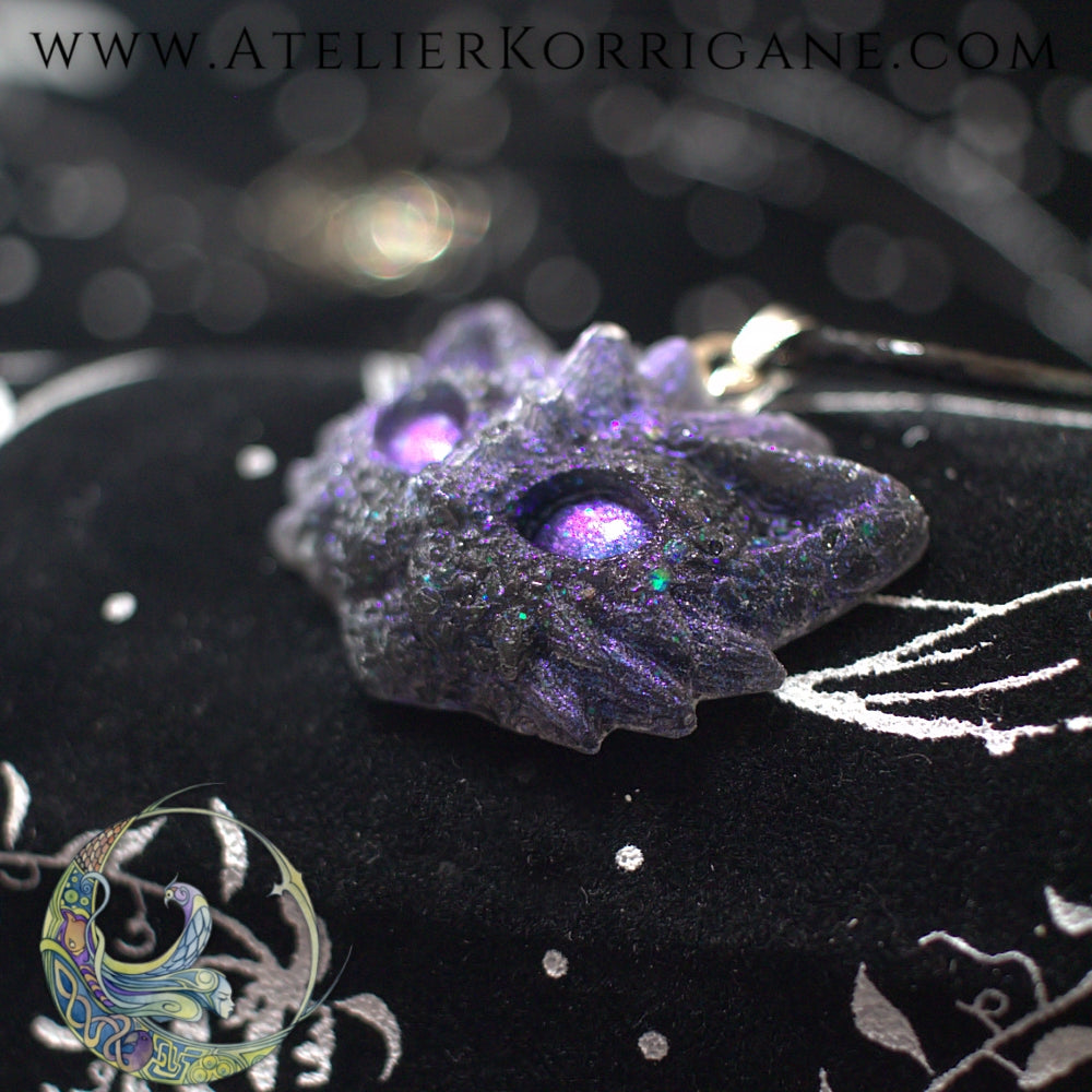 Pendentif Petit Chat Dragon Korrigane