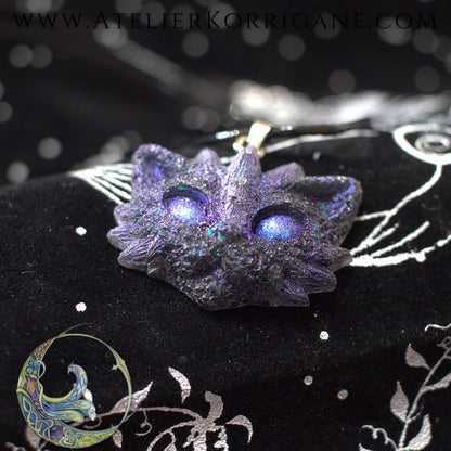 Pendentif Petit Chat Dragon Korrigane