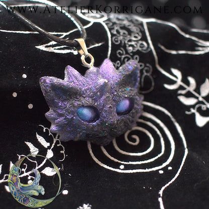 Pendentif Petit Chat Dragon Korrigane